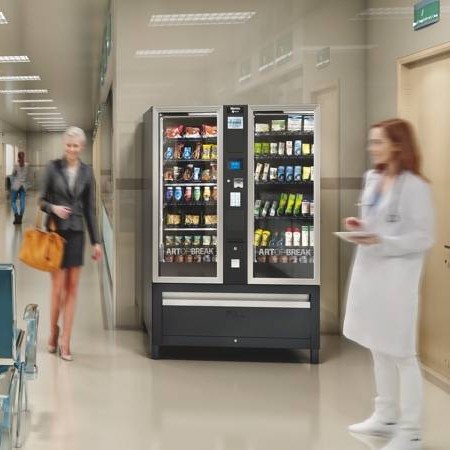 Distributeur automatique boissons, snacks