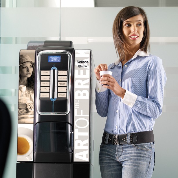 Distributeur automatique boissons chaudes, Lavazza Solista