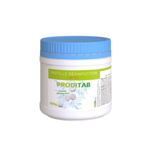 Pastilles javel solubles Proditab 500gr