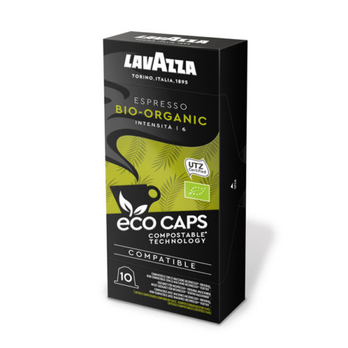 Lavazza capsules BioOrganic compatible Nespresso