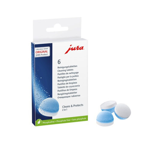 Jura boite de 6 pastilles de nettoyage