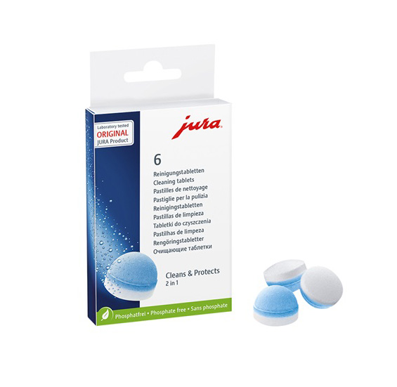 Jura Pastilles de Nettoyage - Boîte de 6