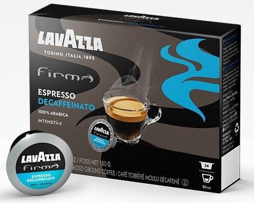 lavazza capsule firma espresso decaffeinato